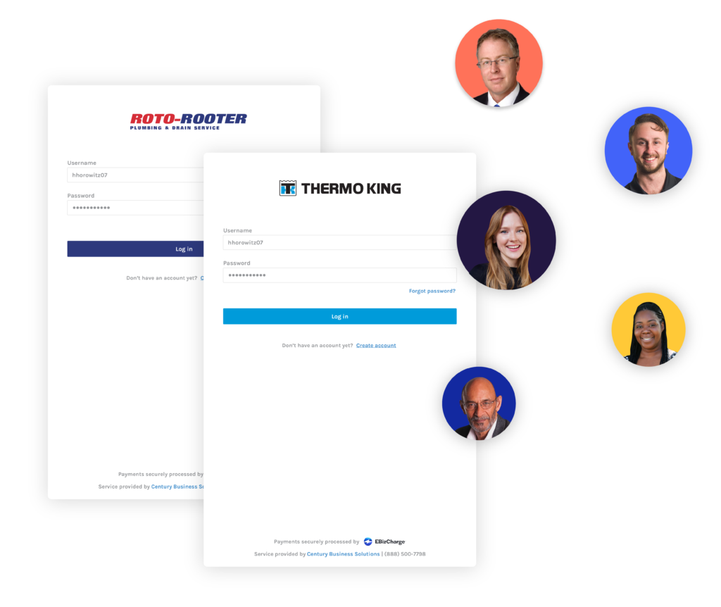 payment portal with customer headhots right-01 online payment processing