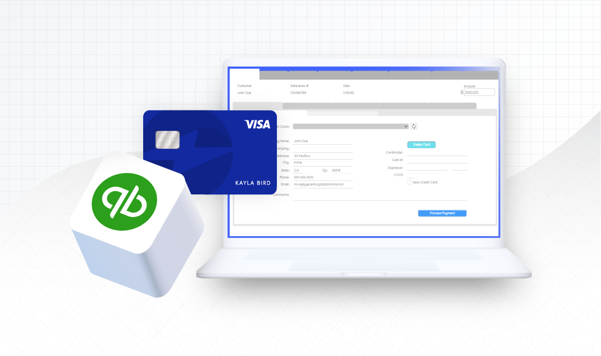 Accepting credit cards in QuickBooks with EBizCharge