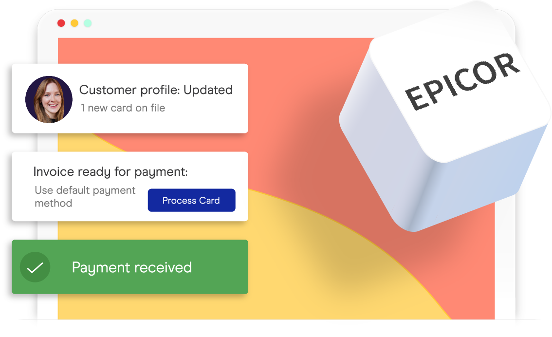 epicor accepting credit cards in epicor