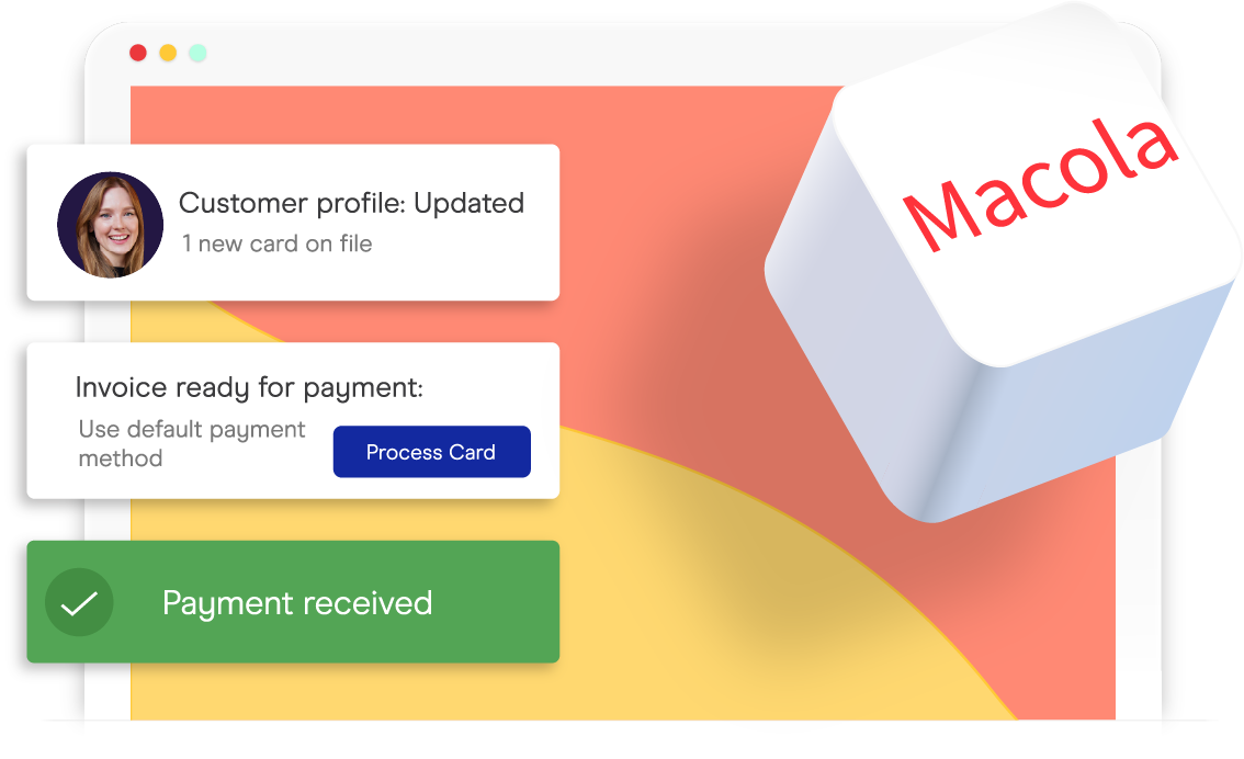 macola accepting credit cards inside macola
