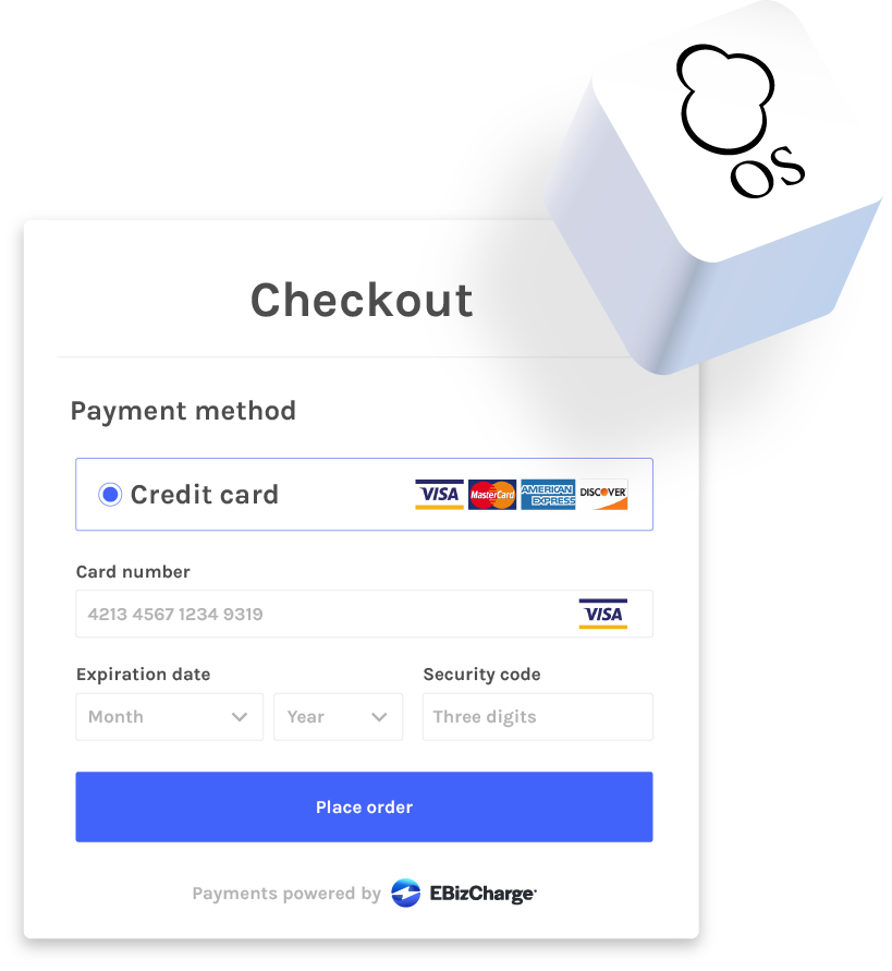 os commerce accepting credit cards in osccommerce