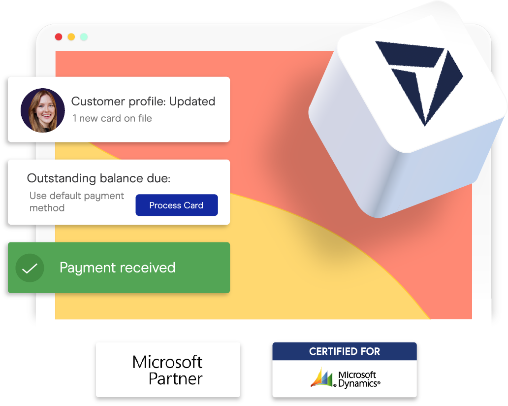 dynamics above fold microsoft dynamics payment processing