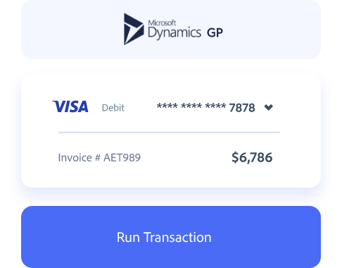 Dynamics GP payment processing