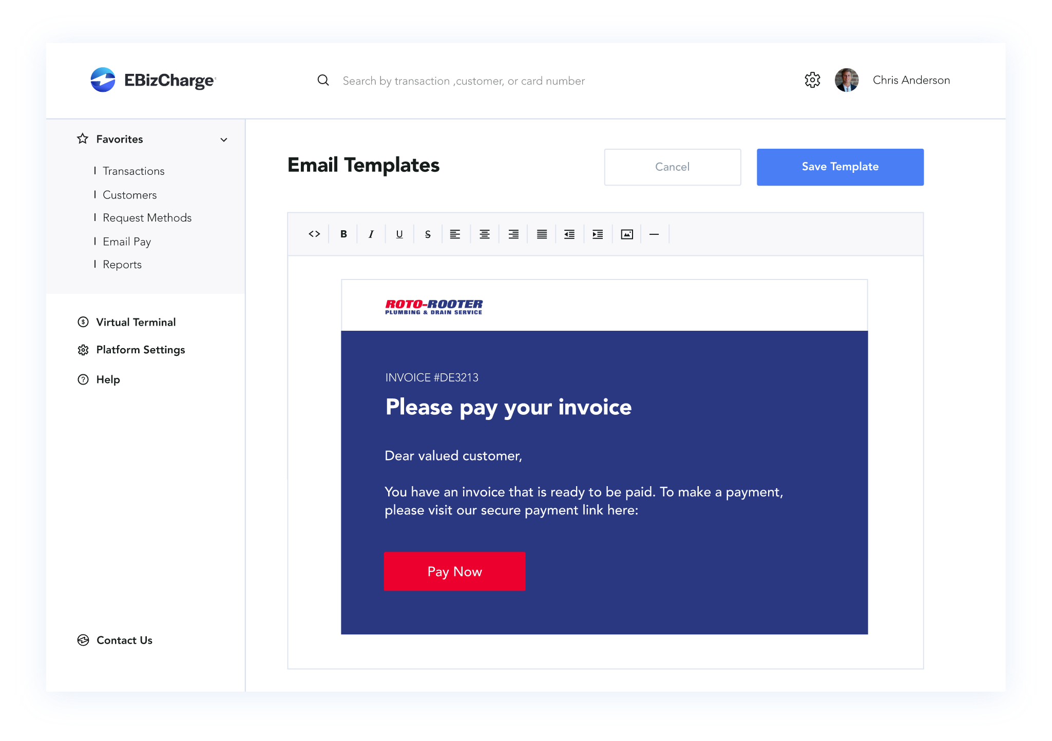 email temp