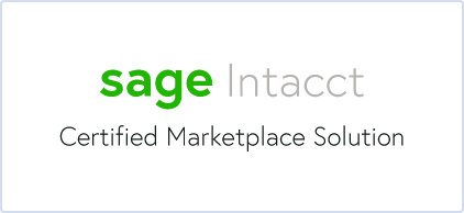 Sage Intacct Certified Marketplace Solution Sage Intacct Certified Marketplace Solution