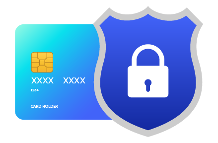 security shield and card