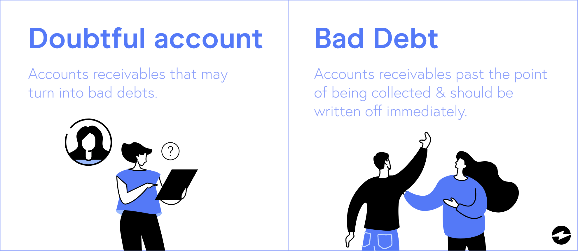 Difference Between Doubtful Account and Bad Debt
