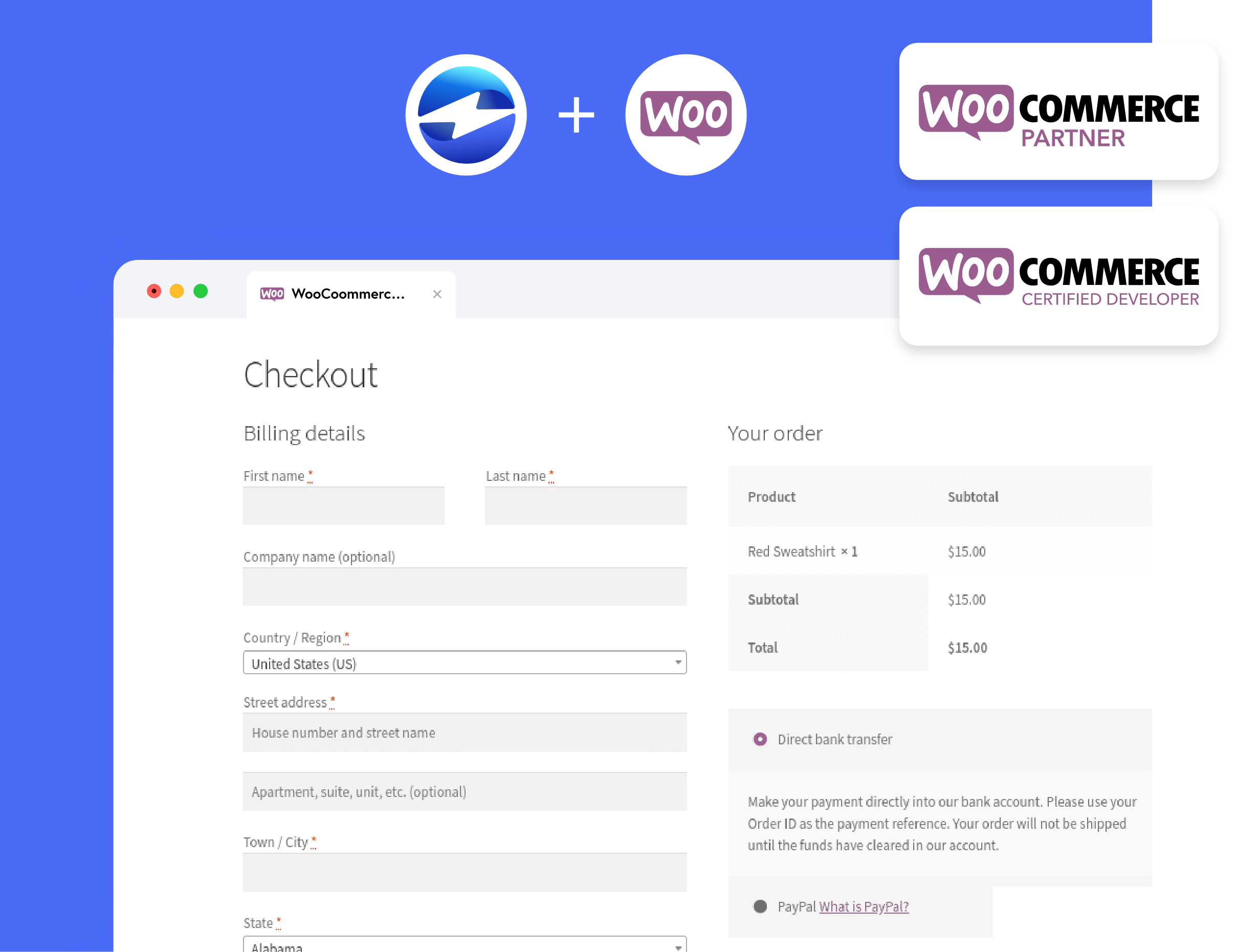 WooCommerce Integrated Payment
