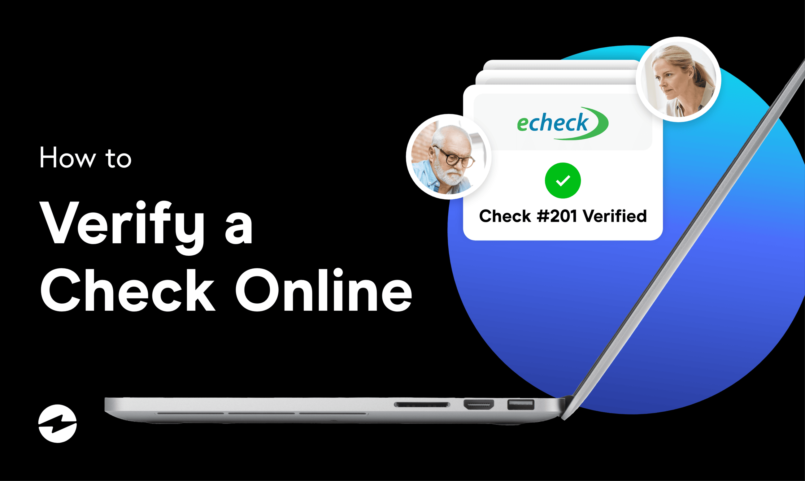 How to verify a check online