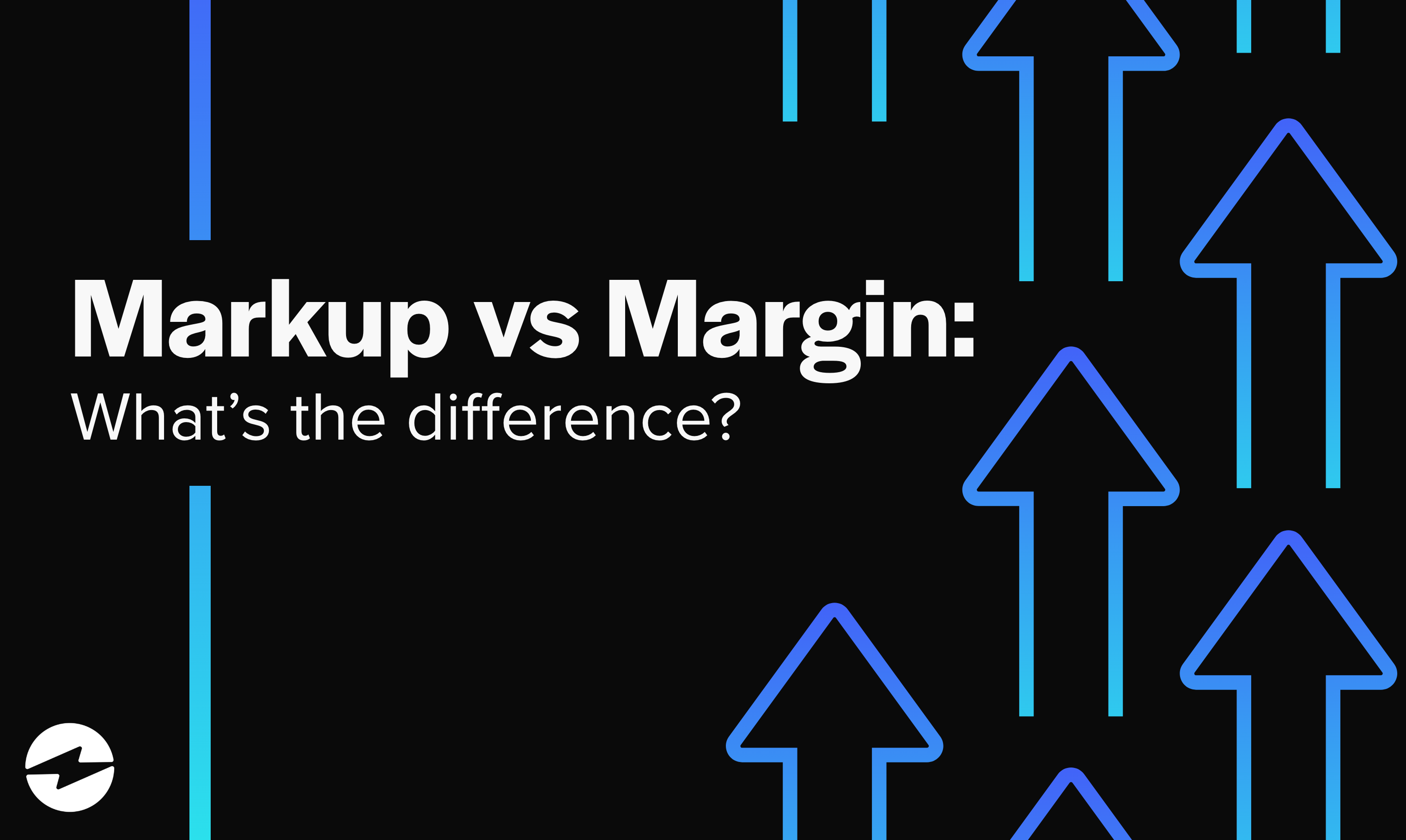 Difference between deals markup and margin