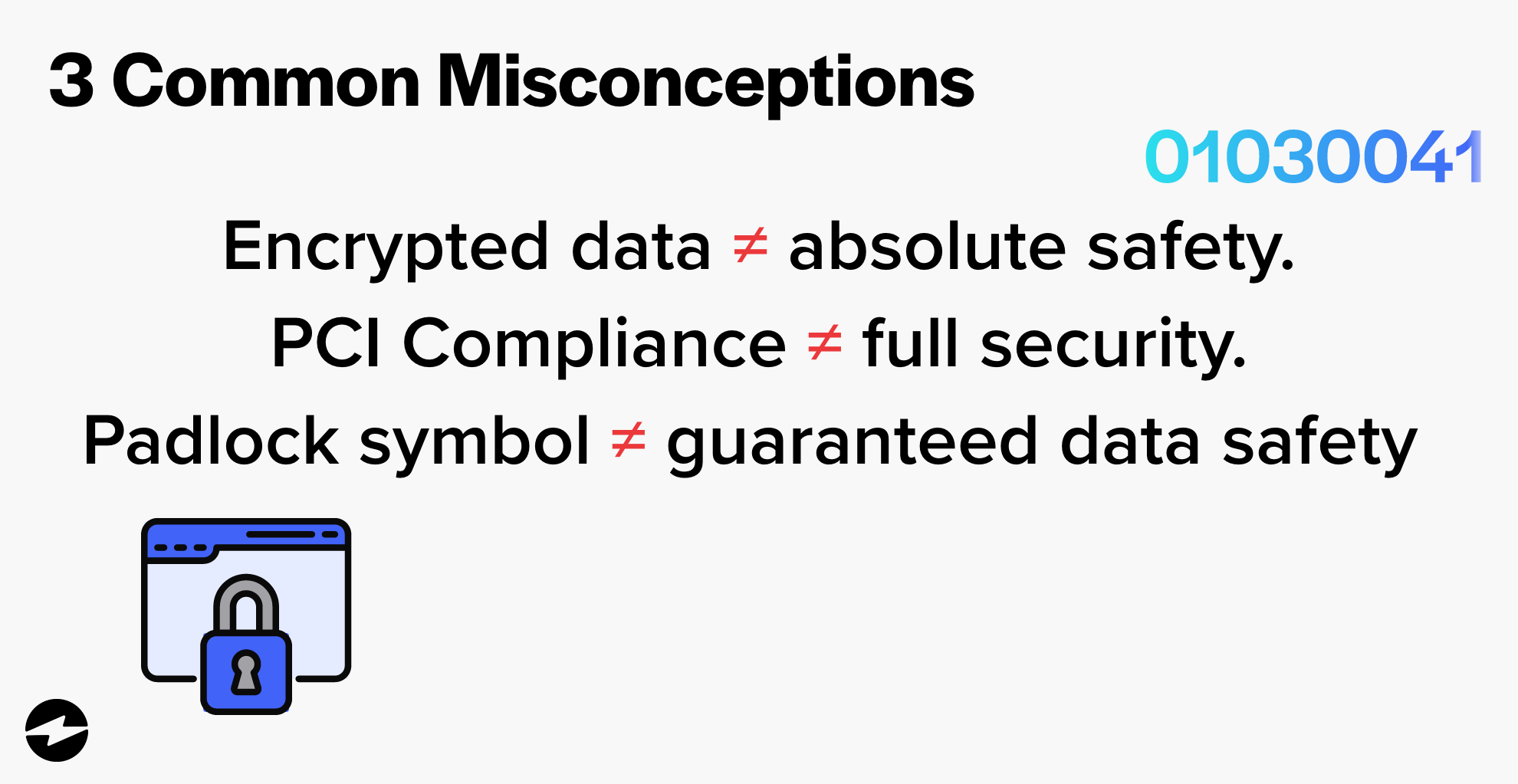 Common misconceptions about cardholder data