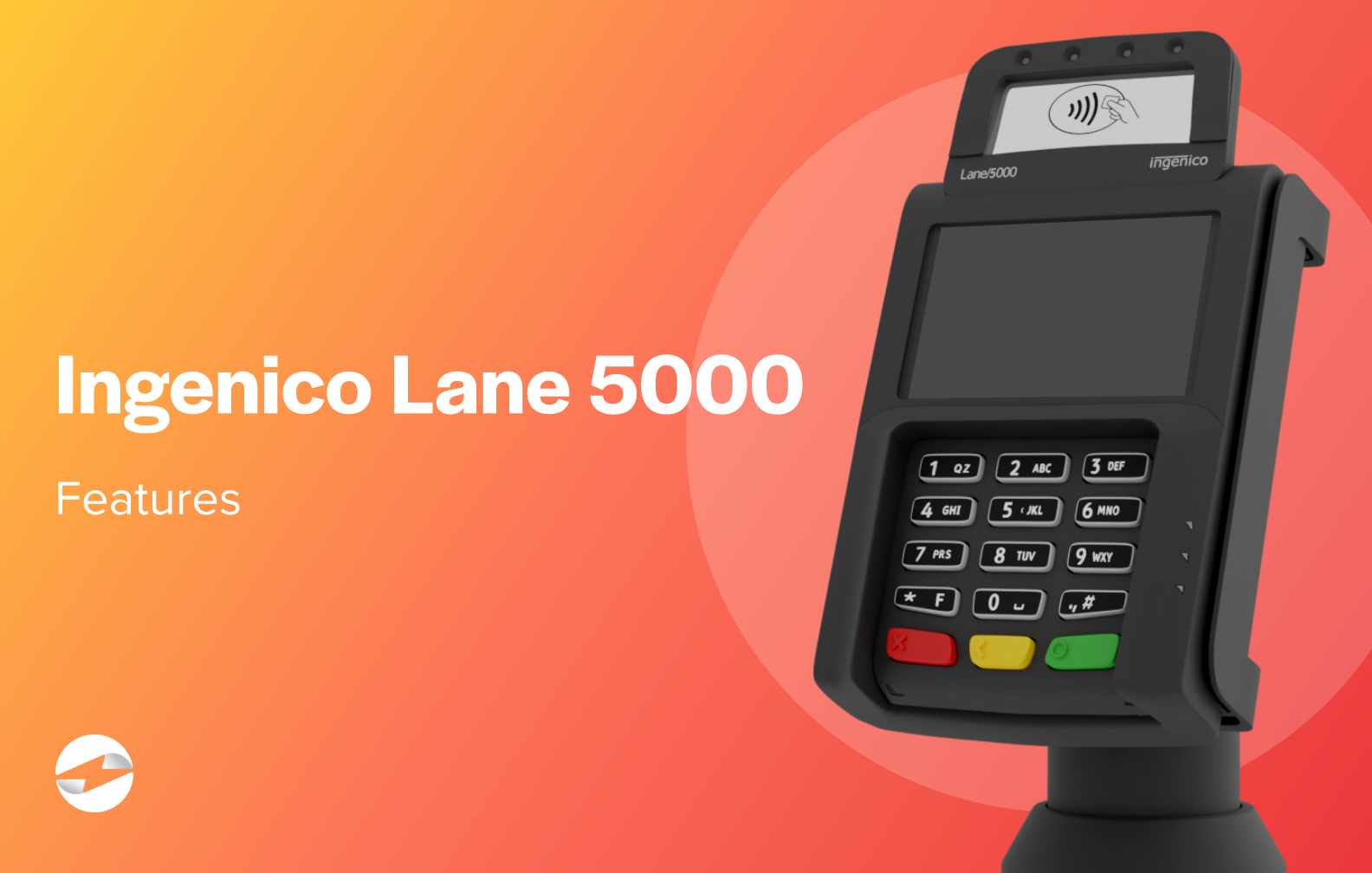 Ingenico Lane 5000 emv terminal