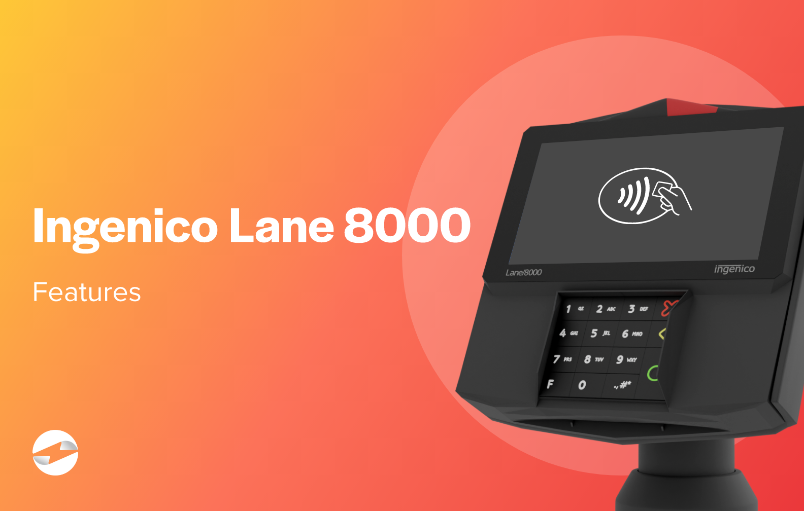 Ingenico Lane 8000 emv terminal