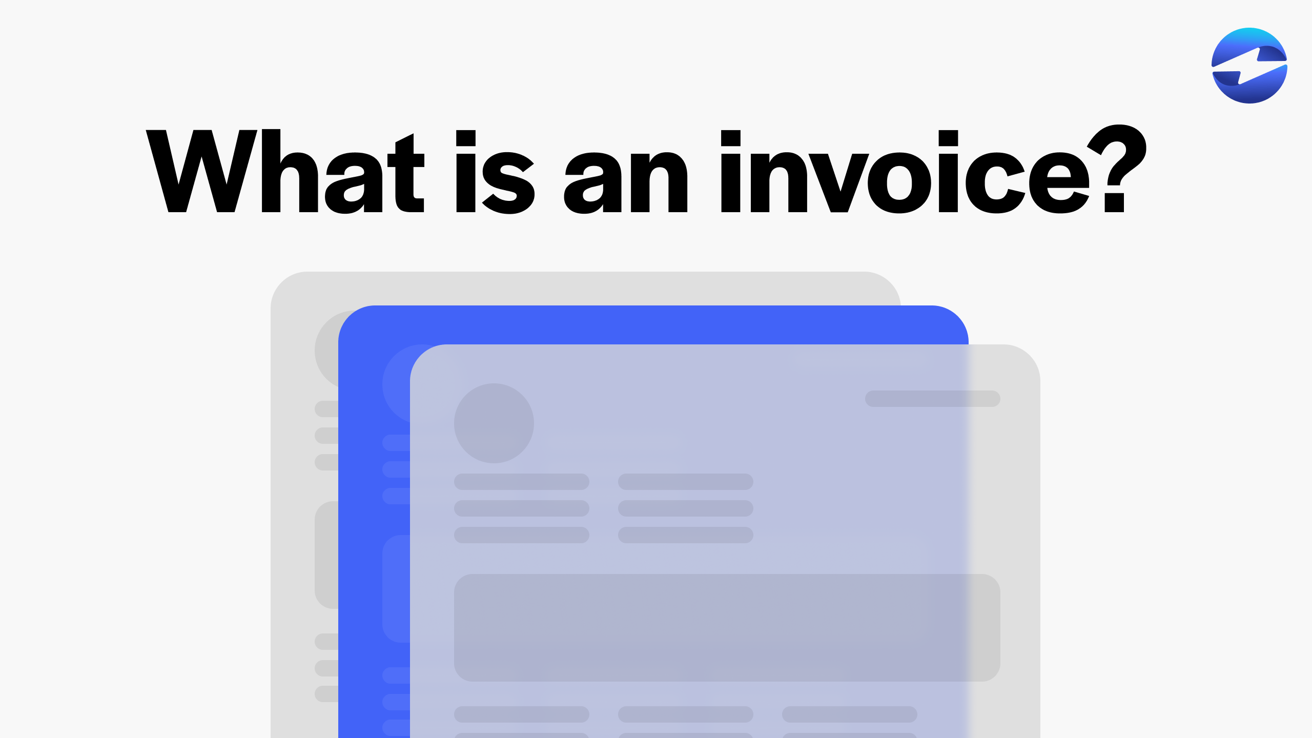 What is an invoice?