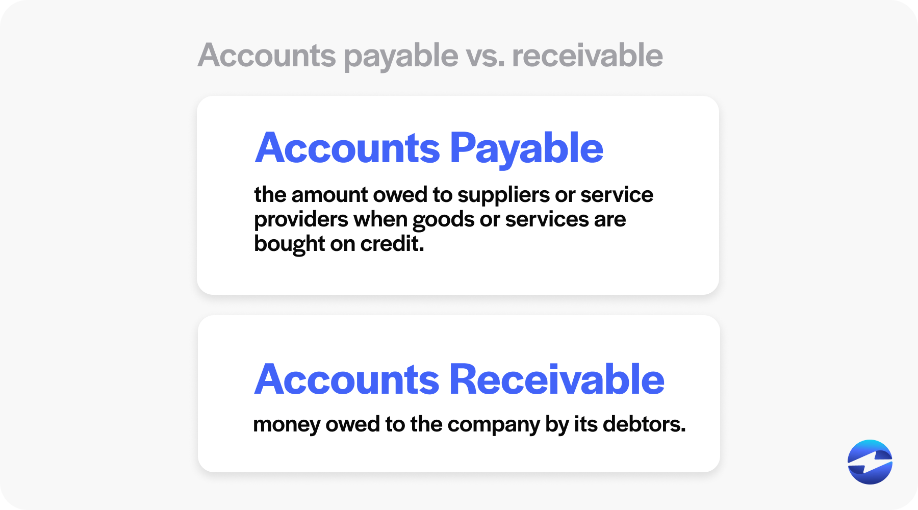 payable vs expense