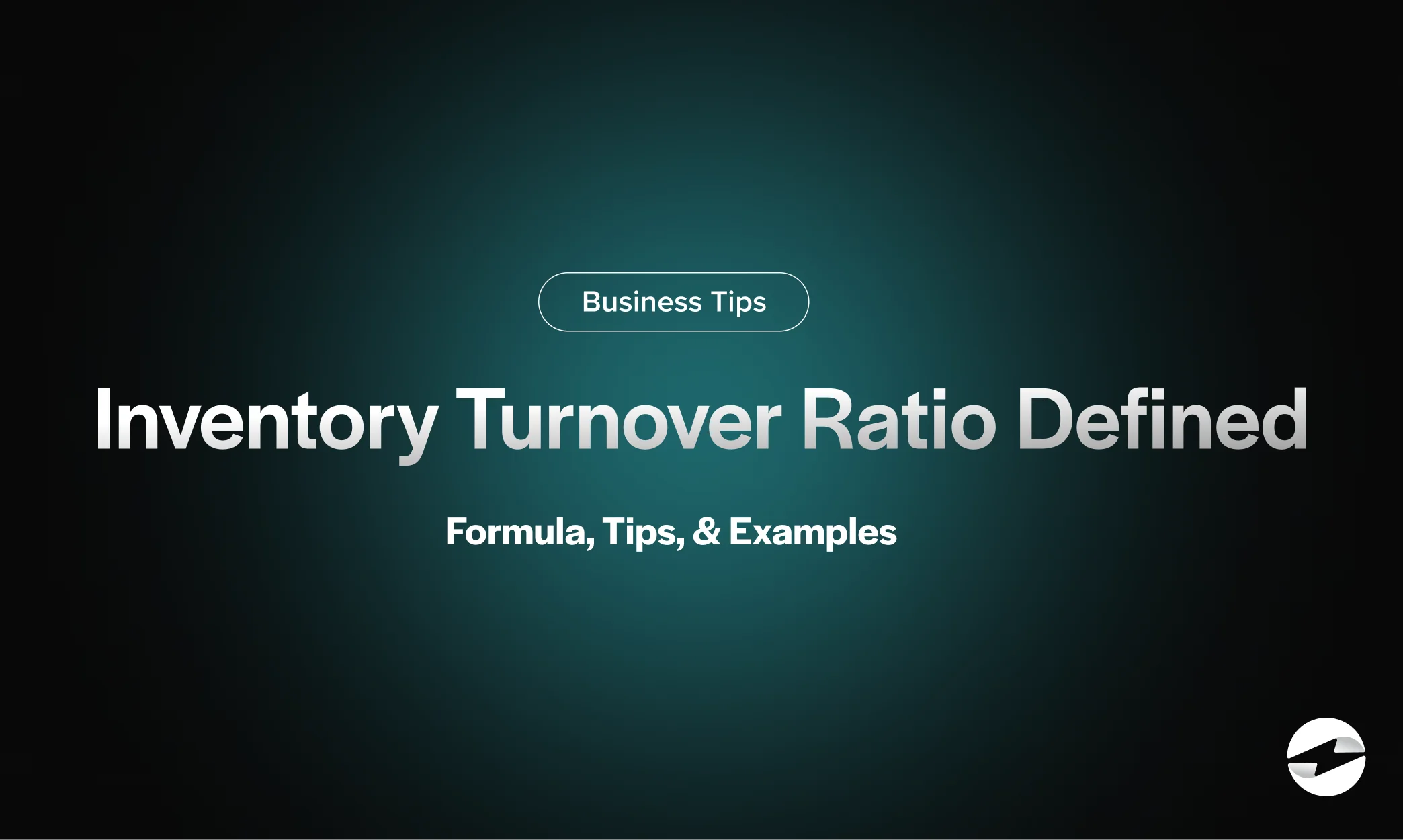 inventory turnover ratio defined