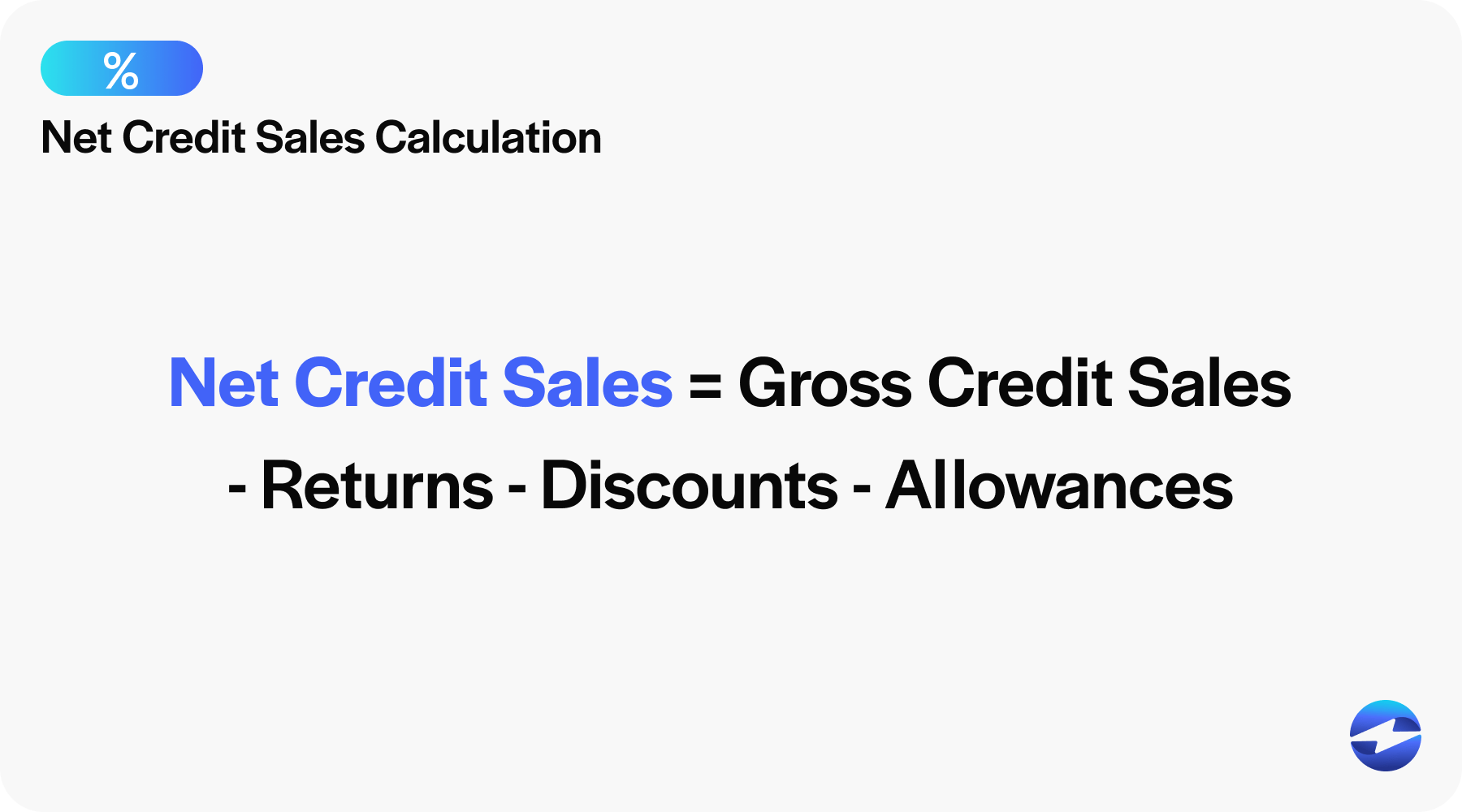 how to calculate net credit sales