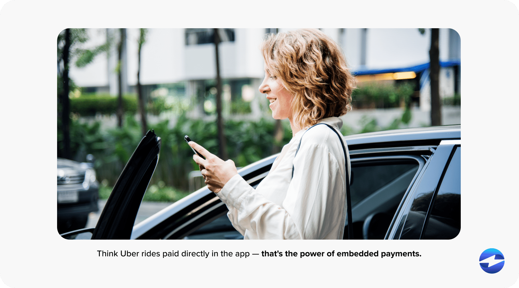 embedded payments example uber 
