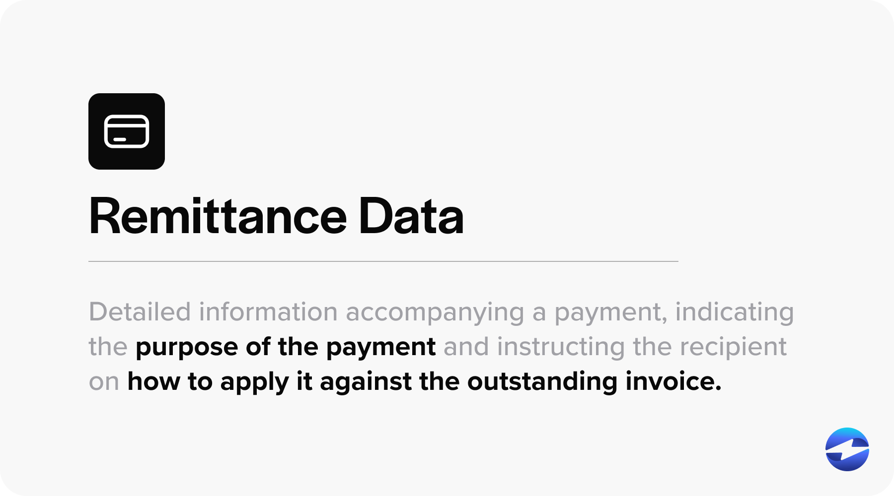 what is remittance data