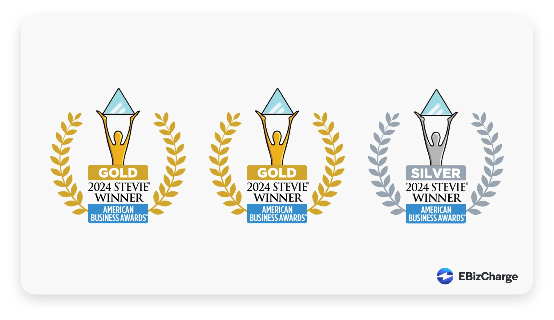 EBizCharge Honored as Gold and Silver Stevie® Award Winner In 2024 American Business Awards®