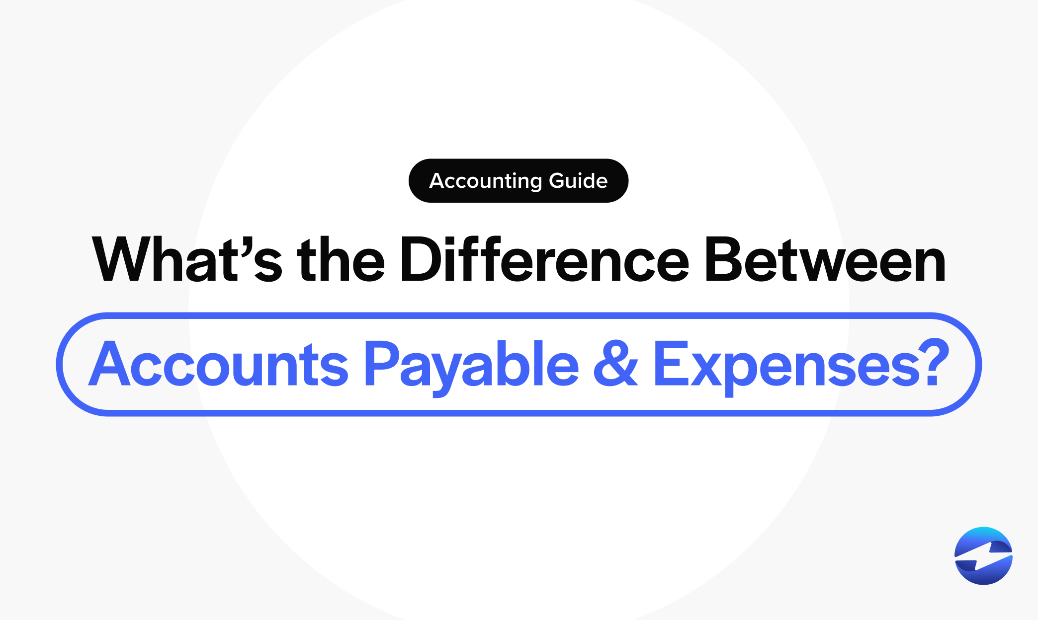 what is the difference between accounts payable and expenses