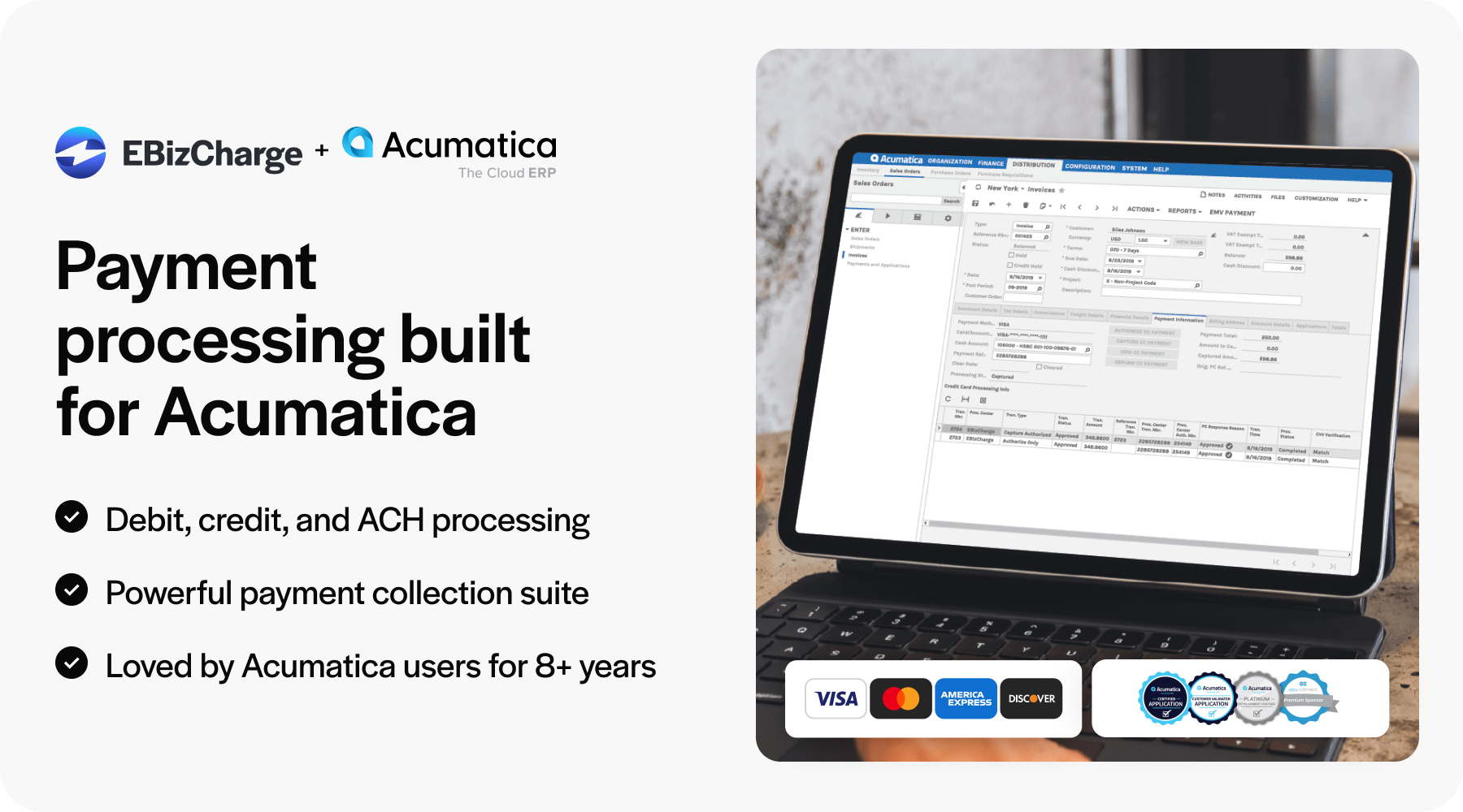 EBizCharge for Acumatica