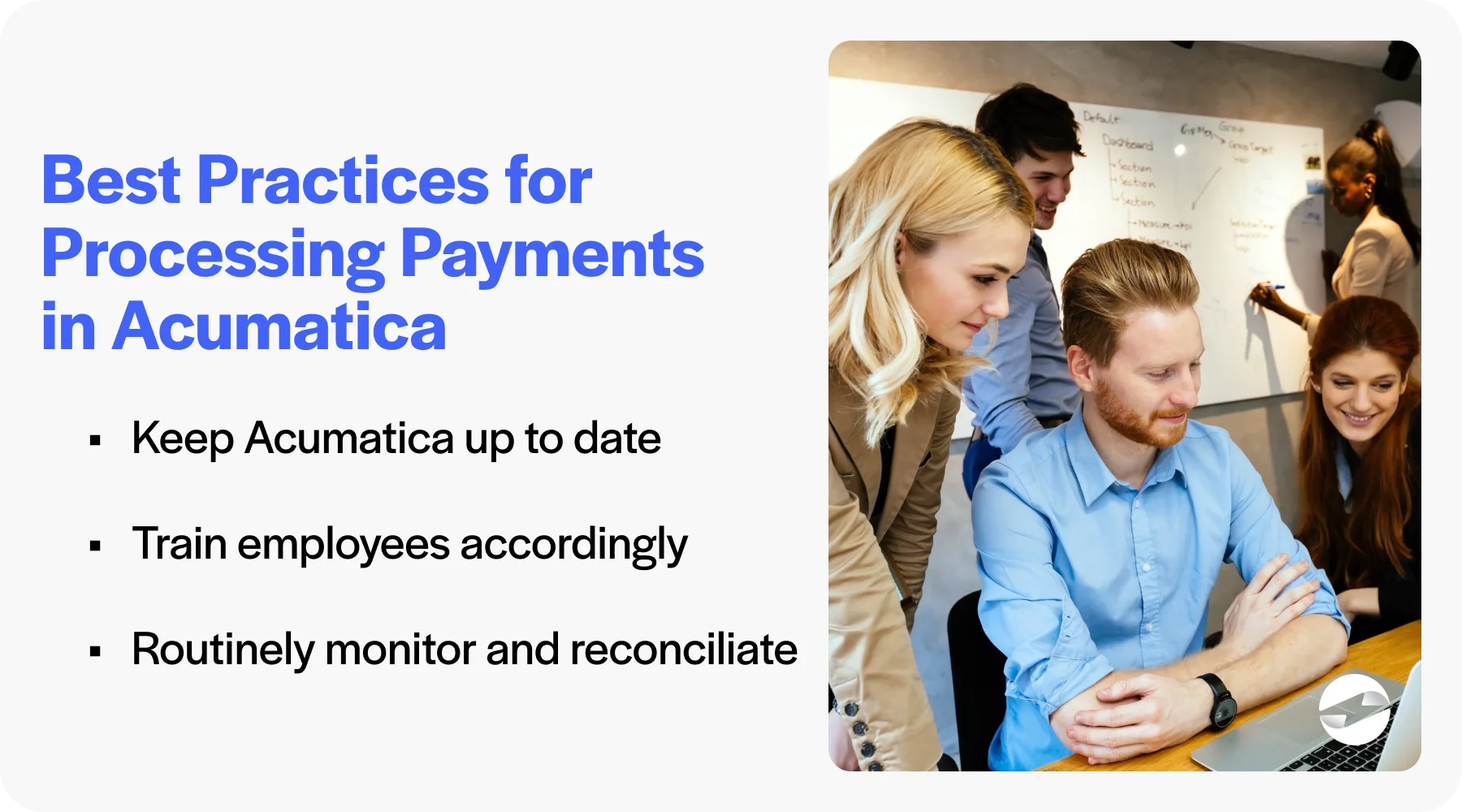 acumatica credit card processing best practices