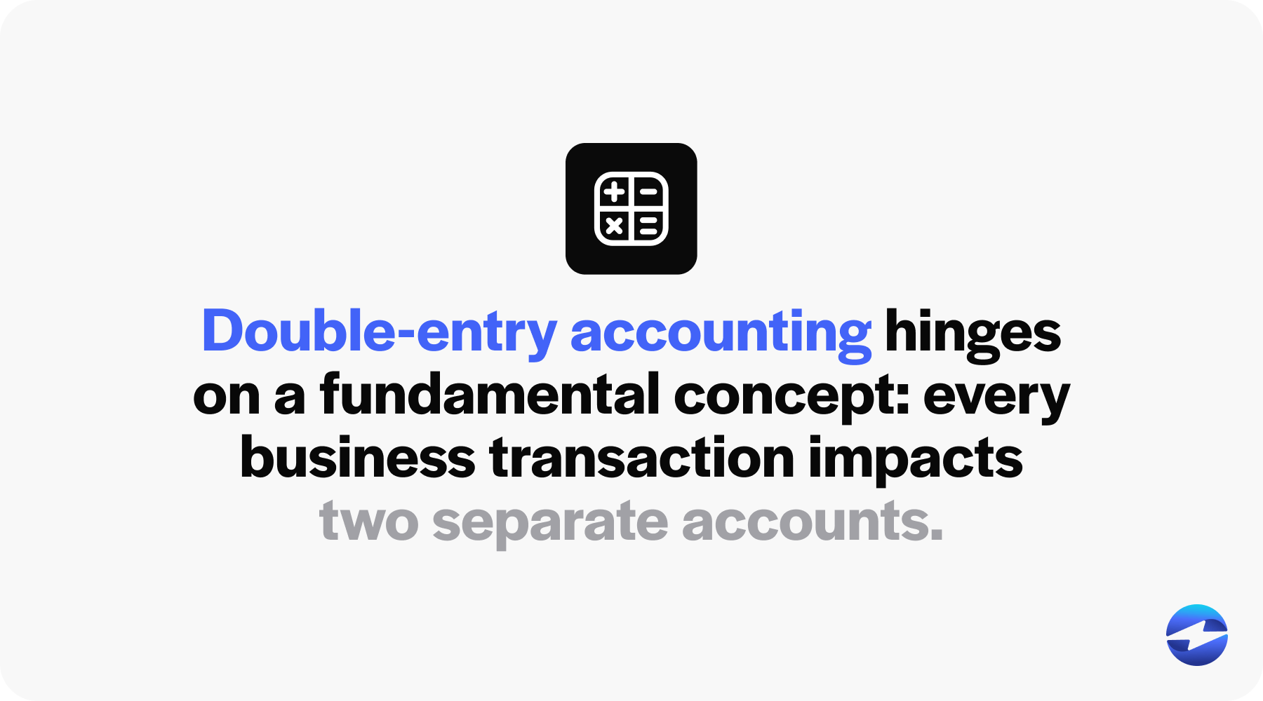 double-entry accounting definition