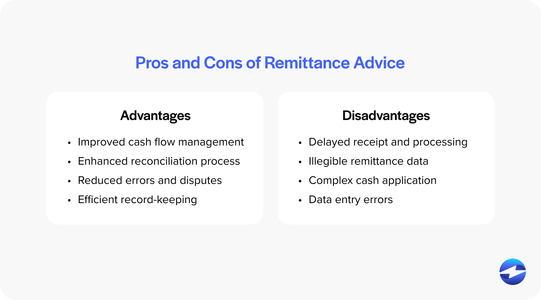 payment remittance pros and cons