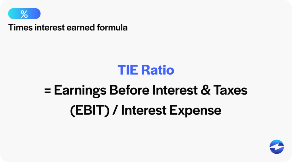 Times Interest Earned Ratio Explained 5797