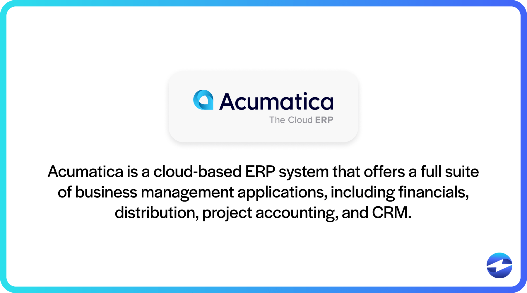what is acumatica