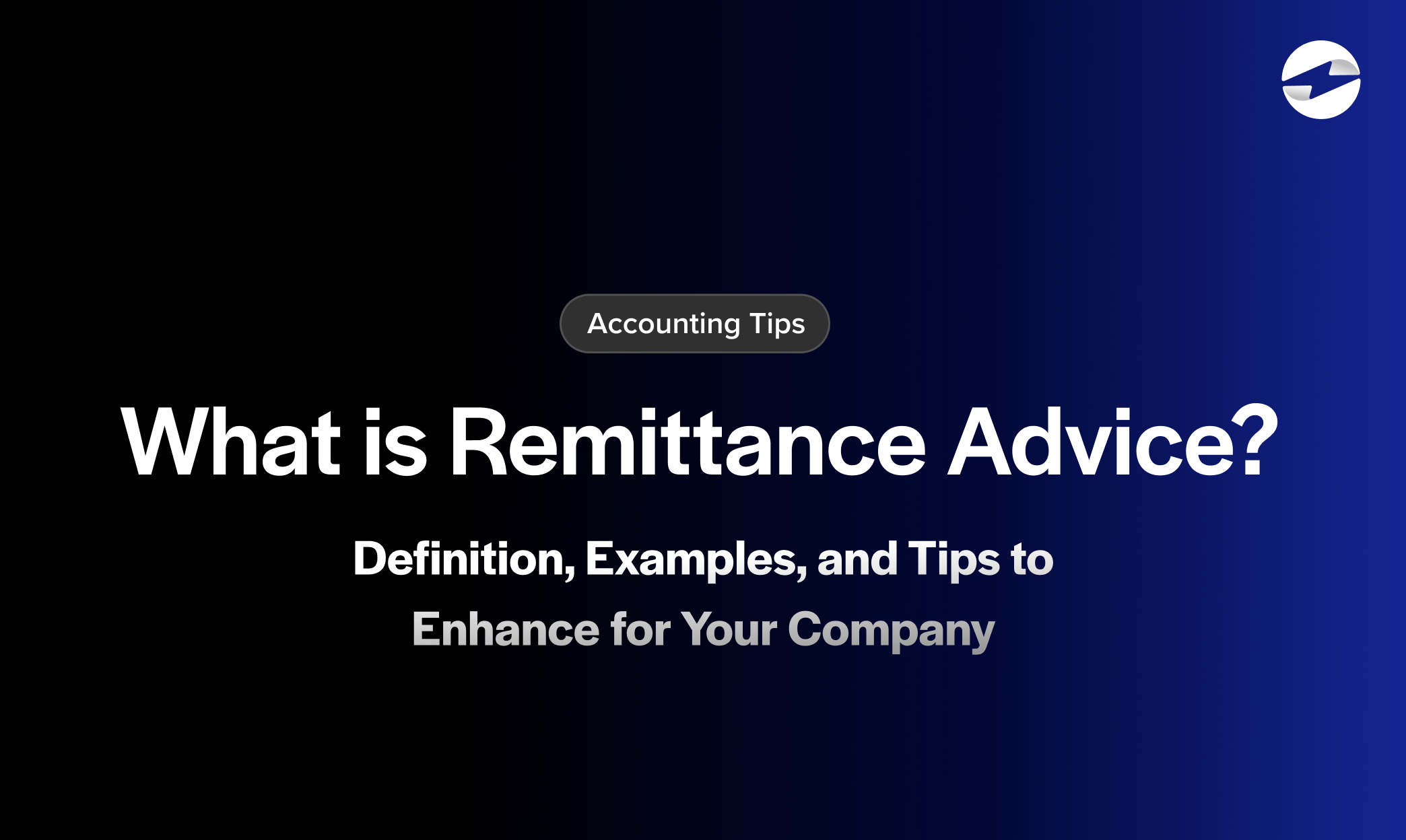 what is remittance advice