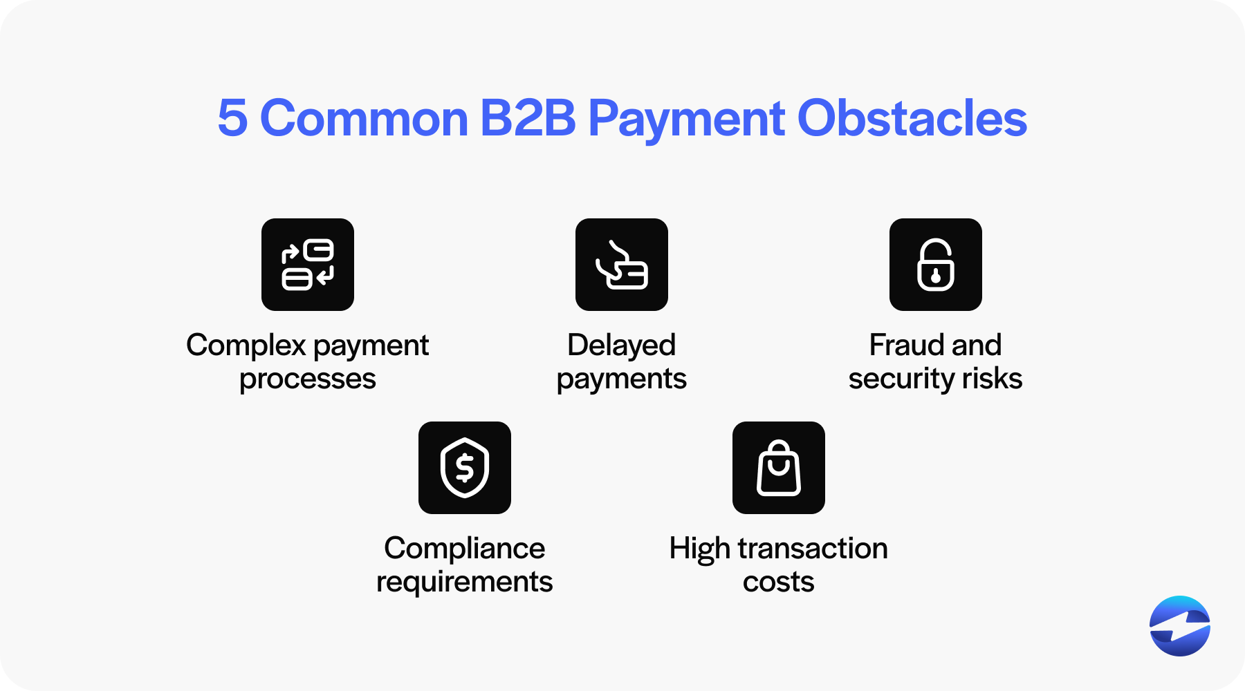 5 payment obstacles