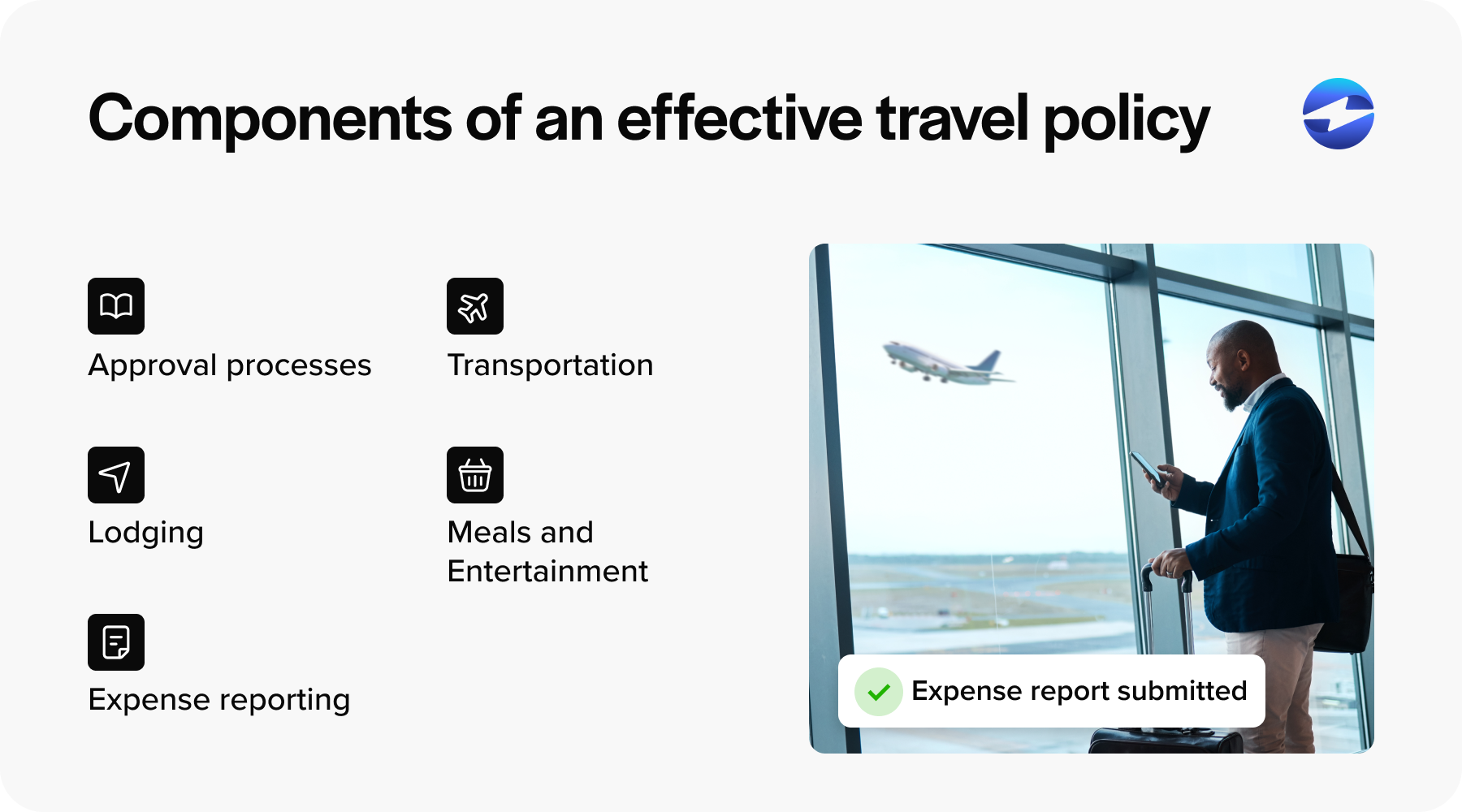 Components of travel policy