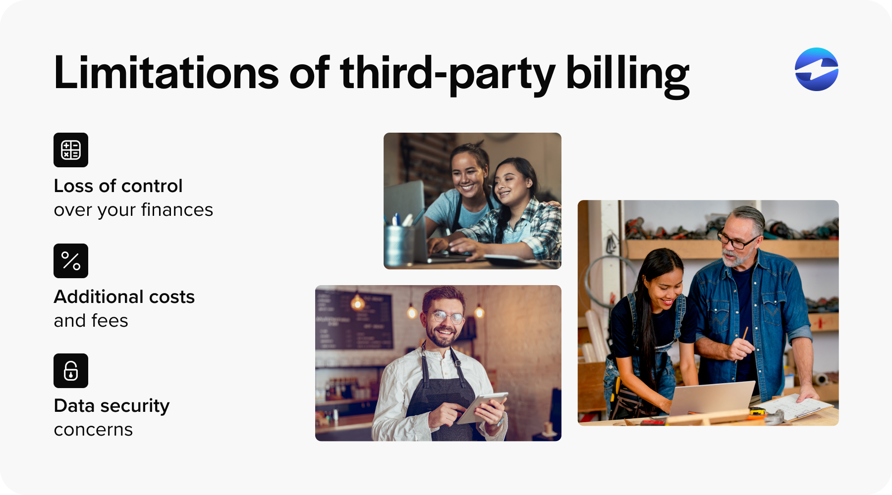 limitations of third party billing