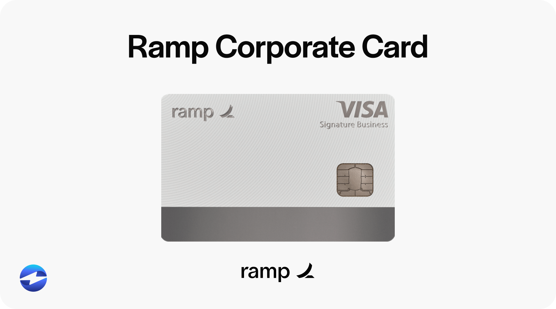 ramp charge card