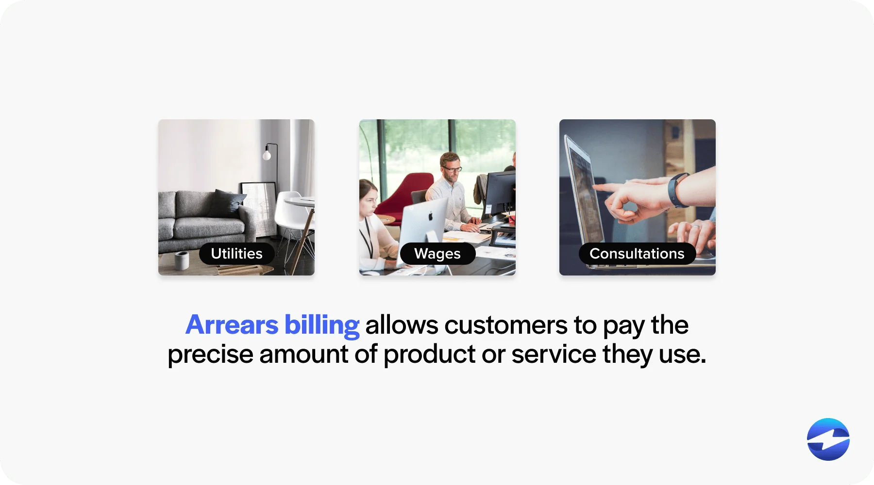 billing in arrears