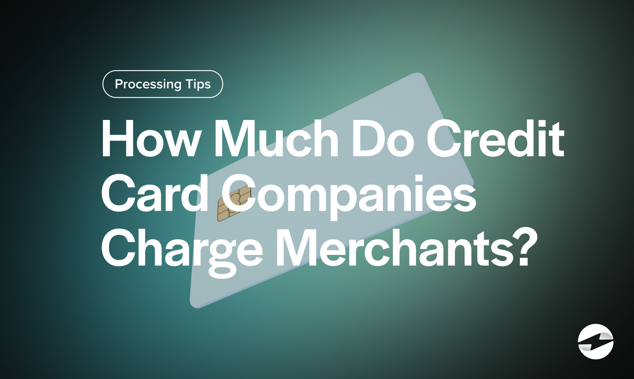 How Much Do Credit Card Companies Charge Merchants