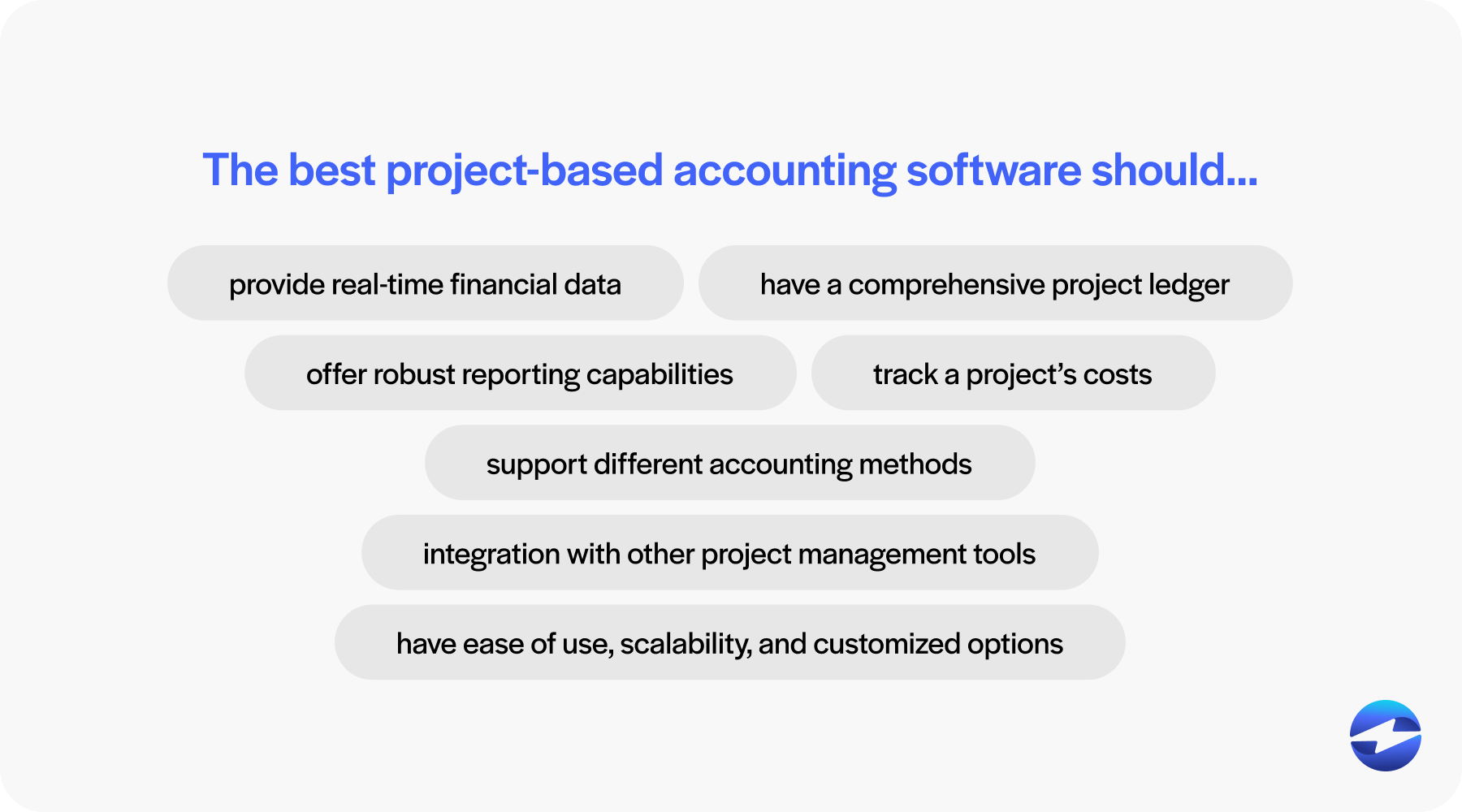 best project-based accounting software