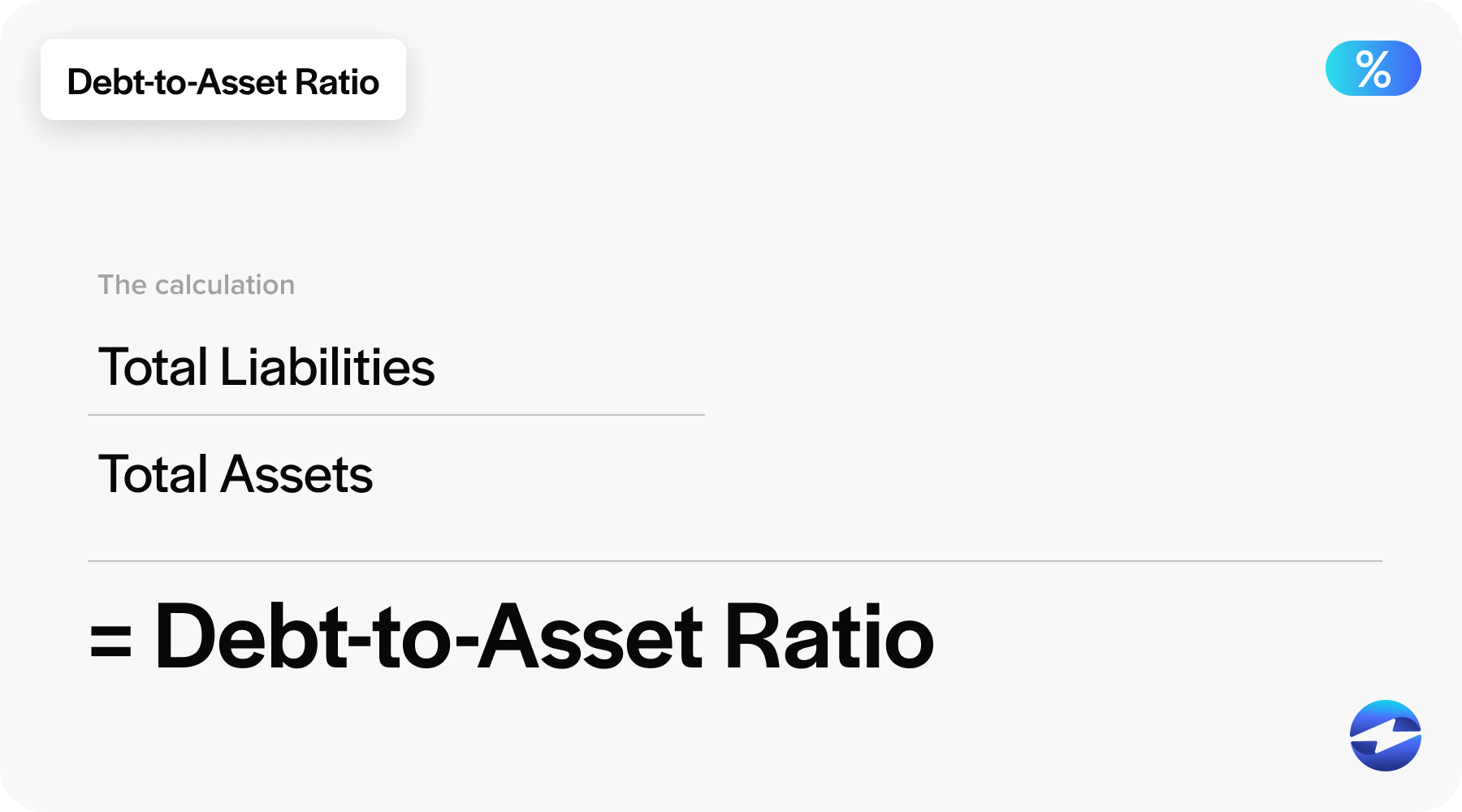 debt-to-asset ratio