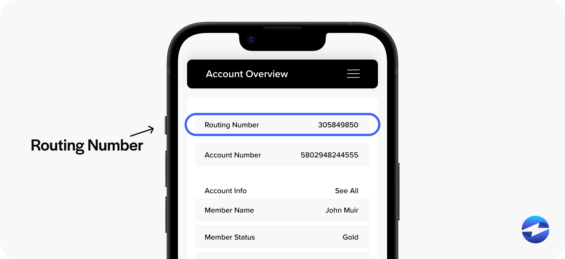 mobile routing number