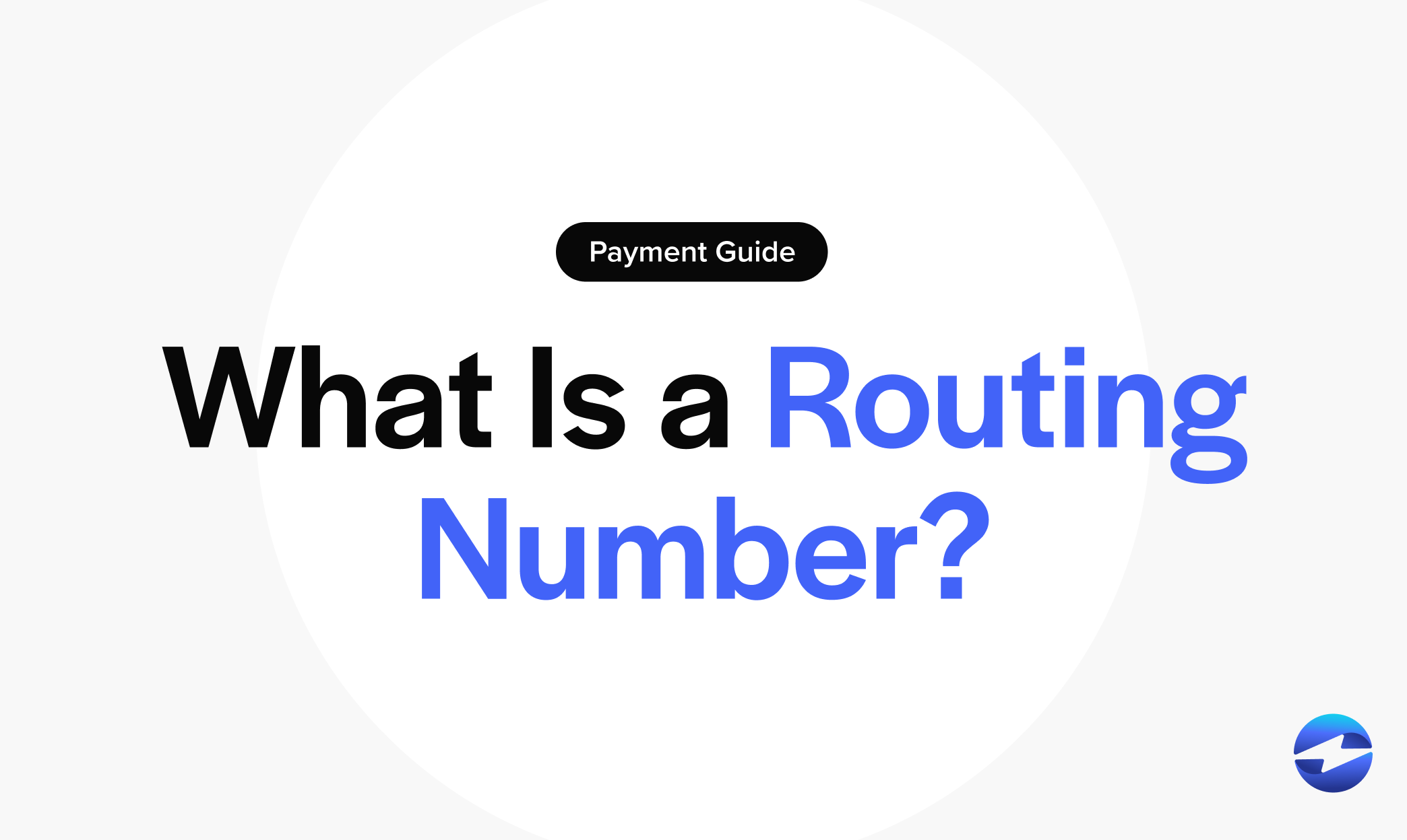 what is a routing number