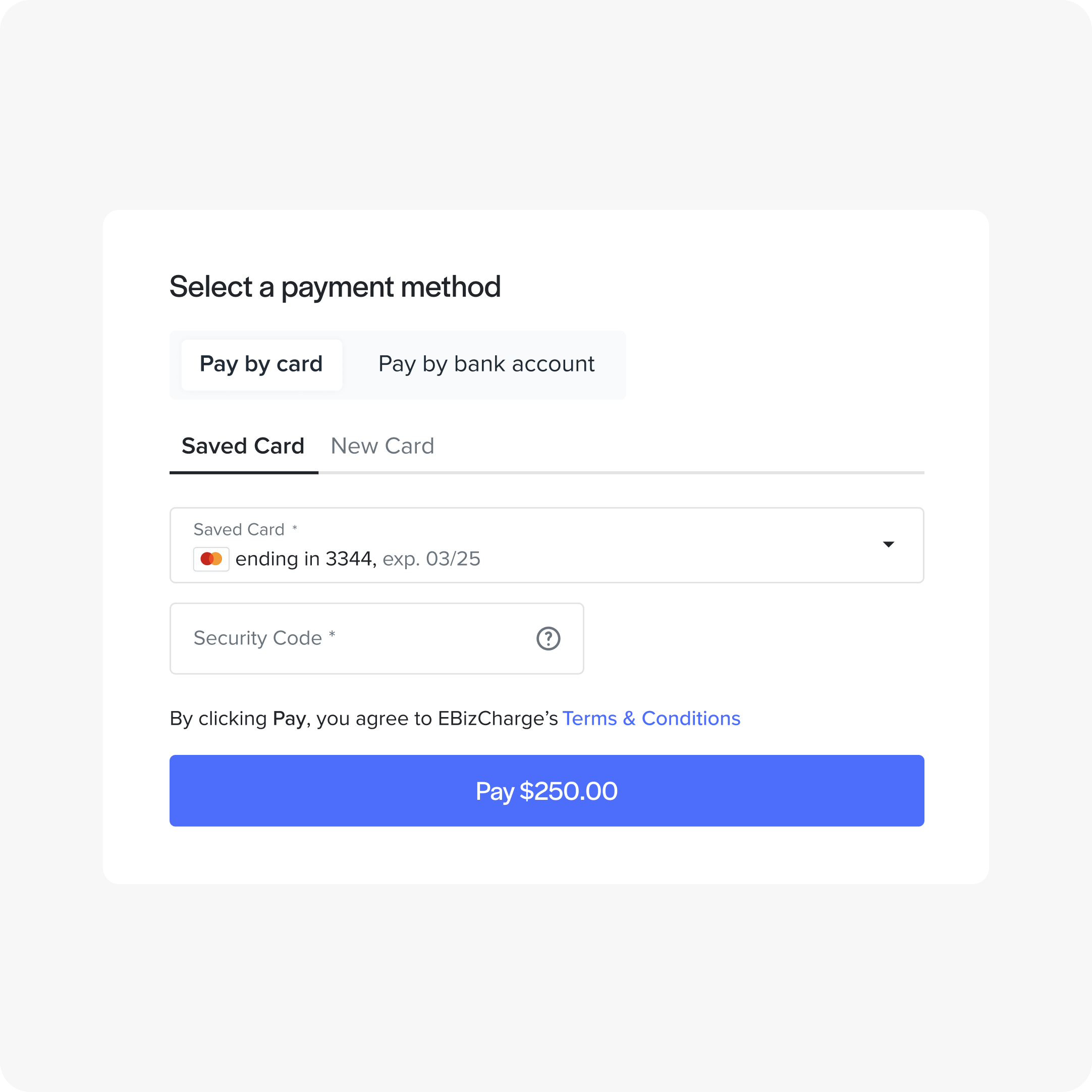 payment via email