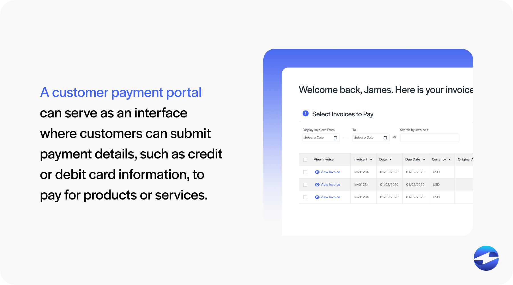 customer payment portal definition 