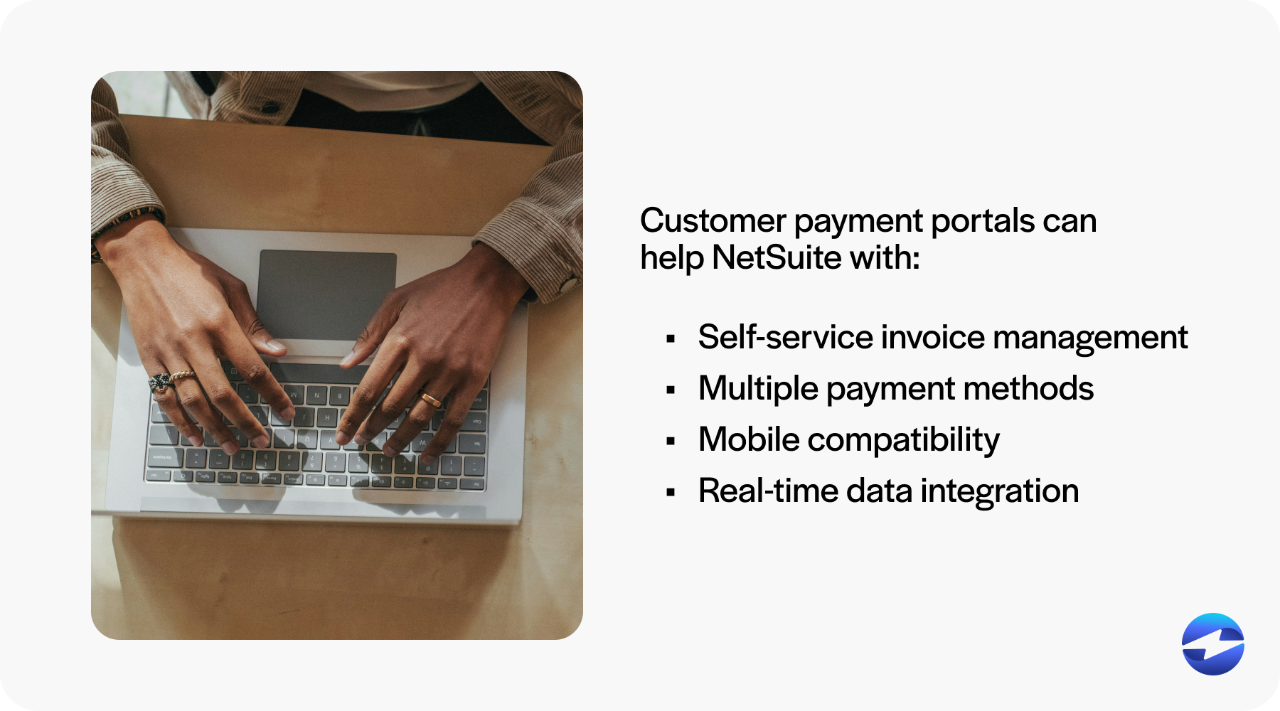 customer payment portals and netsuite