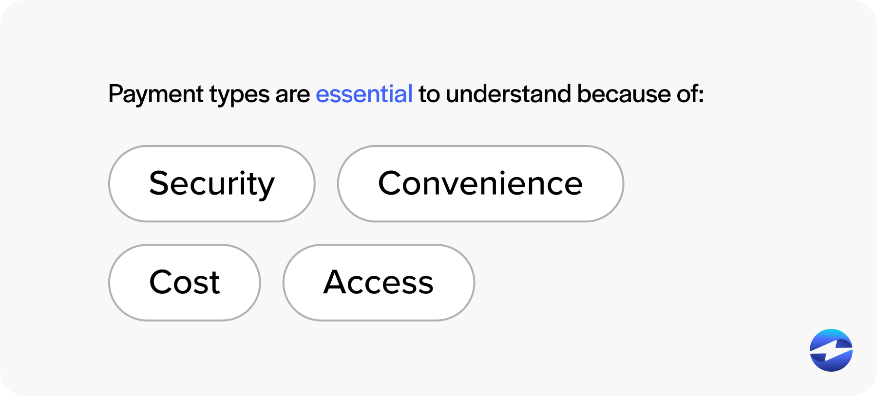 payment types