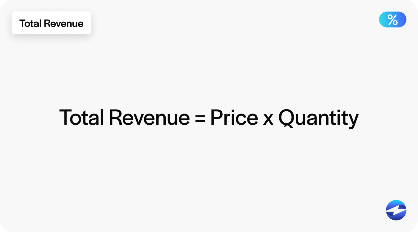 total revenue formula