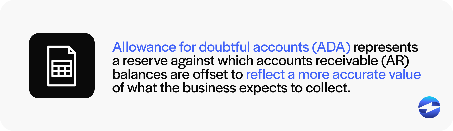 allowance for doubtful accounts meaning