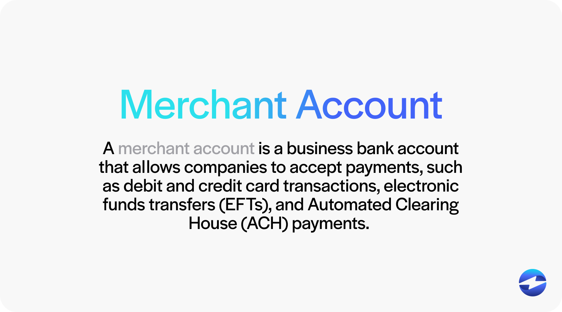 merchant account meaning