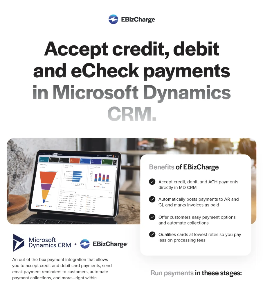 Microsoft dynamics crm integration fact sheet